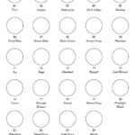 Derwent Graphitint Pencil Chart
