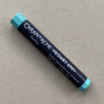 Light Malachite Green Caran d'Ache NEOART 6901 Wax Oil Pastel (181)