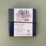 Clairefontaine Paint ON Blue 14x14cm Sewn Sketchbook