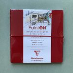 Clairefontaine Paint ON Red 19x19cm Sewn Sketchbook