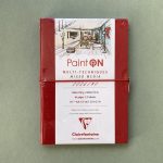 Clairefontaine Paint ON Red A5 Sewn Sketchbook