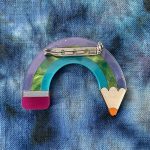 Curved Pencil Brooch - Image 2