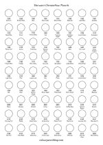 Derwent Chromaflow Pencil Chart - Image 2