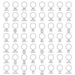 Derwent Chromaflow Pencil Chart