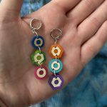 Geometric Pencil Earrings (pair) - Image 2