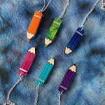 Pencil Pendant Necklace