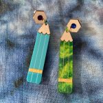 Statement Pencil Earrings (pair)
