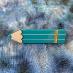 Straight Pencil Brooch