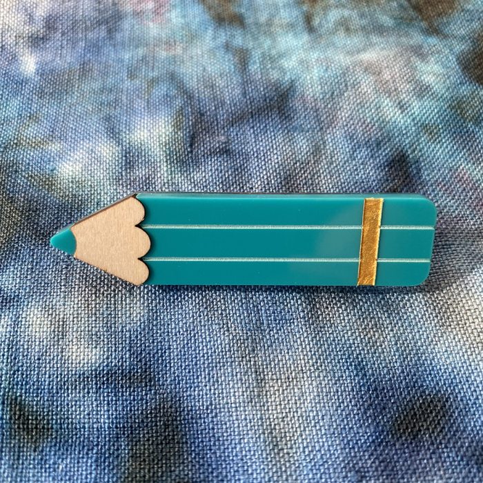 Straight Pencil Brooch - Image 1