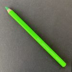 Green Caran d'Ache Maxi Fluo Colour Pencil (230) - Image 2