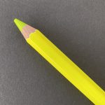 Yellow Caran d'Ache Maxi Fluo Colour Pencil (240)