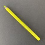 Yellow Caran d'Ache Maxi Fluo Colour Pencil (240) - Image 2