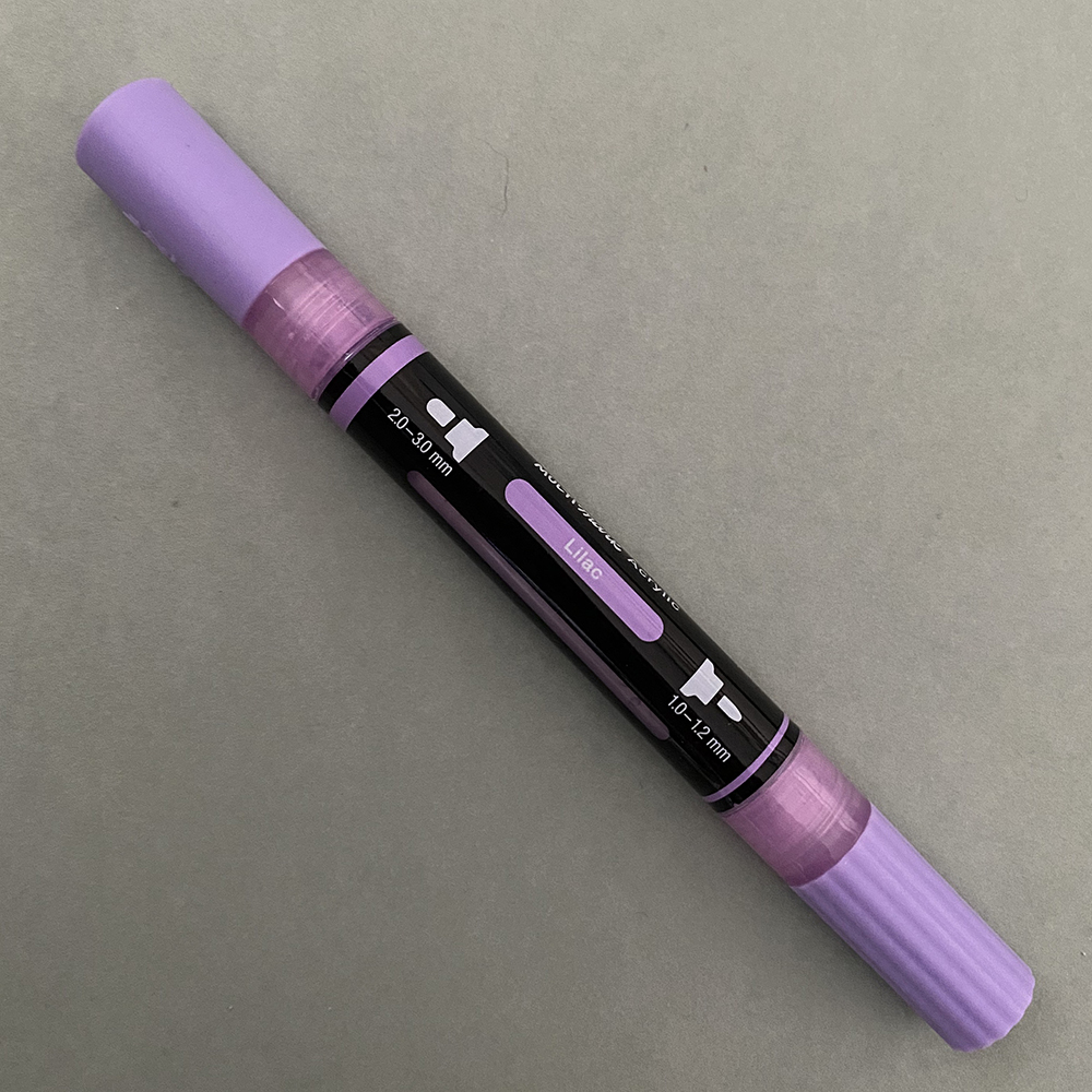 Lilac-239-FCMultimarkAcrylicDualMarker-1 Lilac Faber-Castell Multimark Acrylic Dual Marker (239) - Image 1
