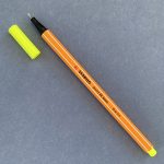 Neon Yellow STABILO Point 88 (88/024)