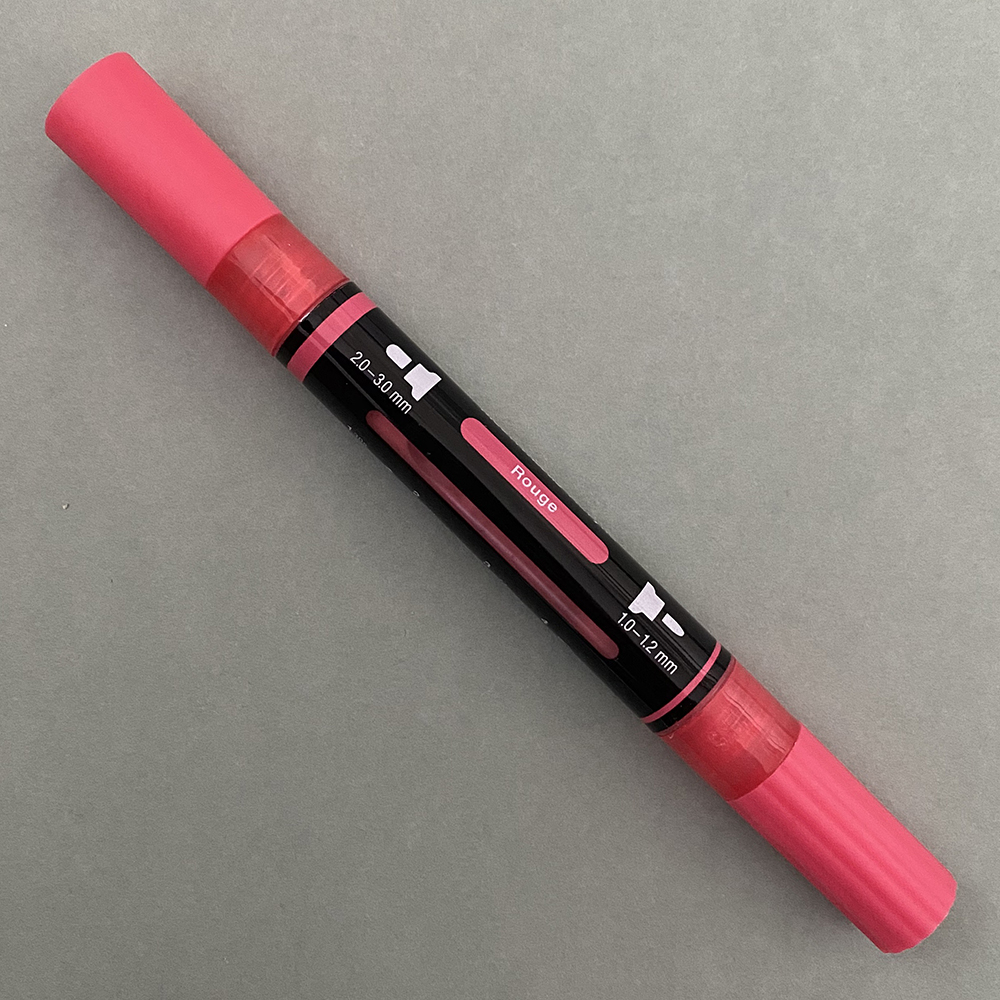 Rouge-124-FCMultimarkAcrylicDualMarker-1 Rouge Faber-Castell Multimark Acrylic Dual Marker (124) - Image 1