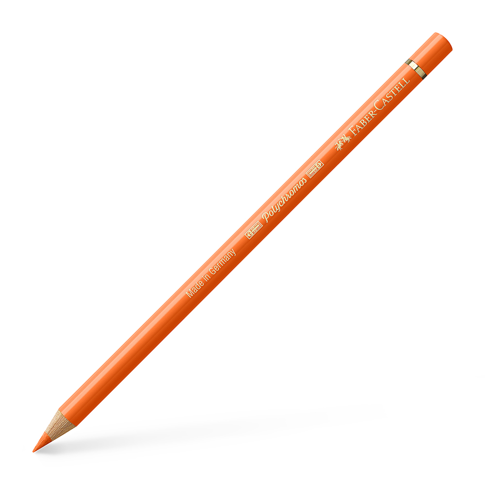 PerinoneOrangeFaber-CastellPolychromos210-1 Perinone Orange Faber-Castell Polychromos Artists' Colour Pencil (210) - Image 1
