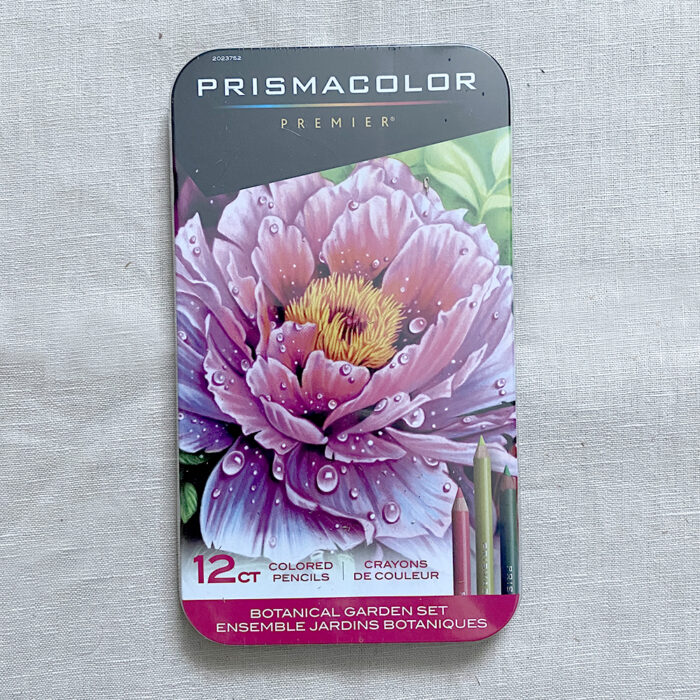 Prismacolor Premier Soft Core Colour Pencil 12 Set - Botanical Garden