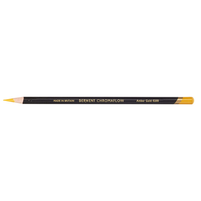 Amber Gold Derwent Chromaflow Pencil (0200)