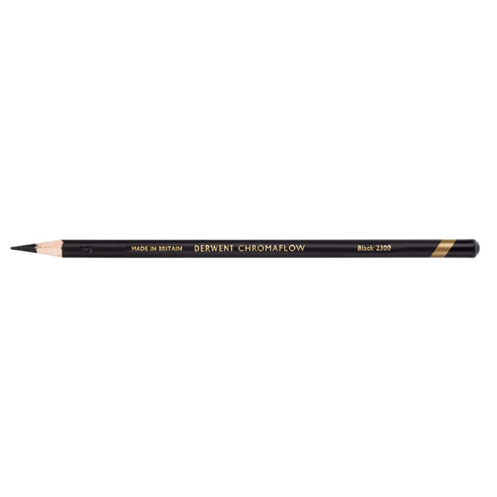 Black Derwent Chromaflow Pencil (2300)