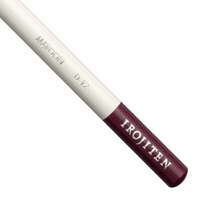 Maroon Irojiten Colour Pencil (D12)