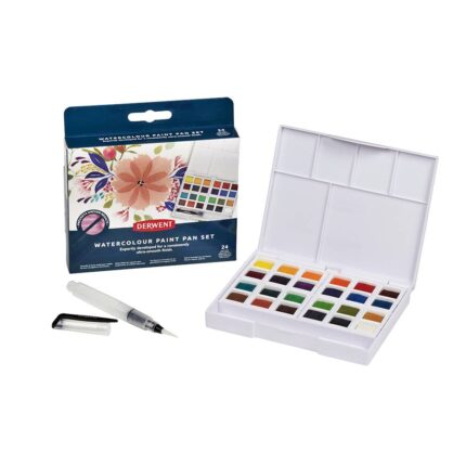 Derwent Watercolour Paint Pan Set (24)