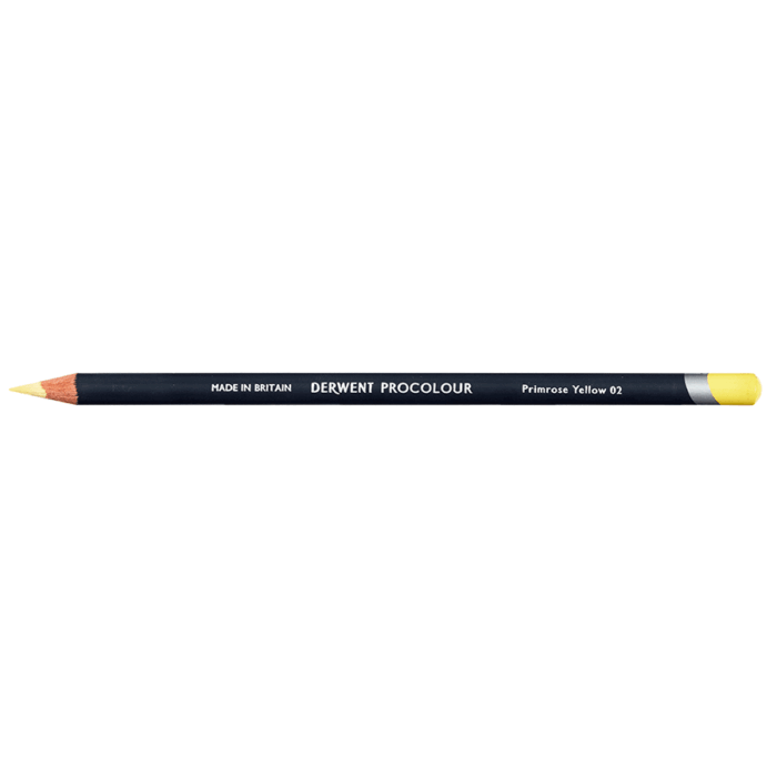 Primrose Yellow Derwent Procolour Coloured Pencil (02)