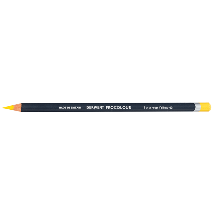 Buttercup Yellow Derwent Procolour Coloured Pencil (03)