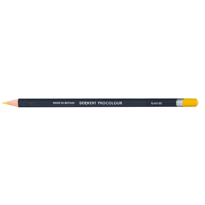 Gold Derwent Procolour Coloured Pencil (05)