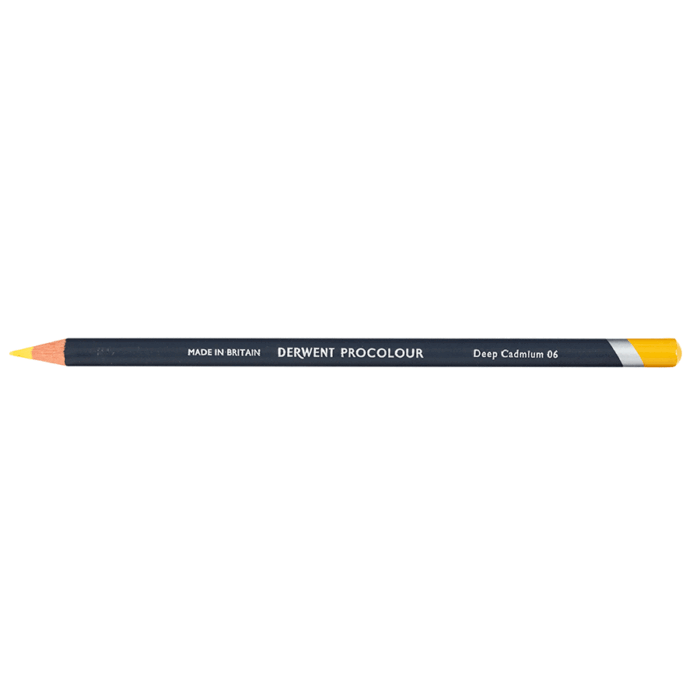 Deep Cadmium Derwent Procolour Coloured Pencil (06)