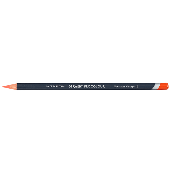 Spectrum Orange Derwent Procolour Coloured Pencil (10)