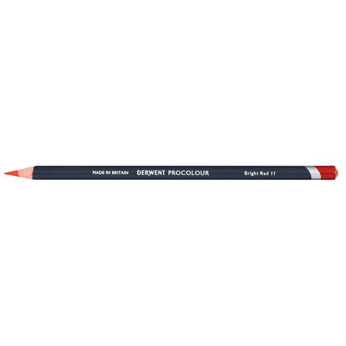 Bright Red Derwent Procolour Coloured Pencil (11)