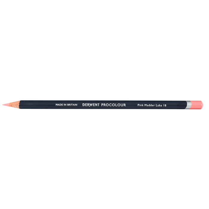 Pink Madder Lake Derwent Procolour Coloured Pencil (18)