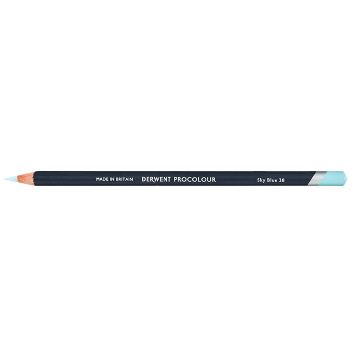 Sky Blue Derwent Procolour Coloured Pencil (38)