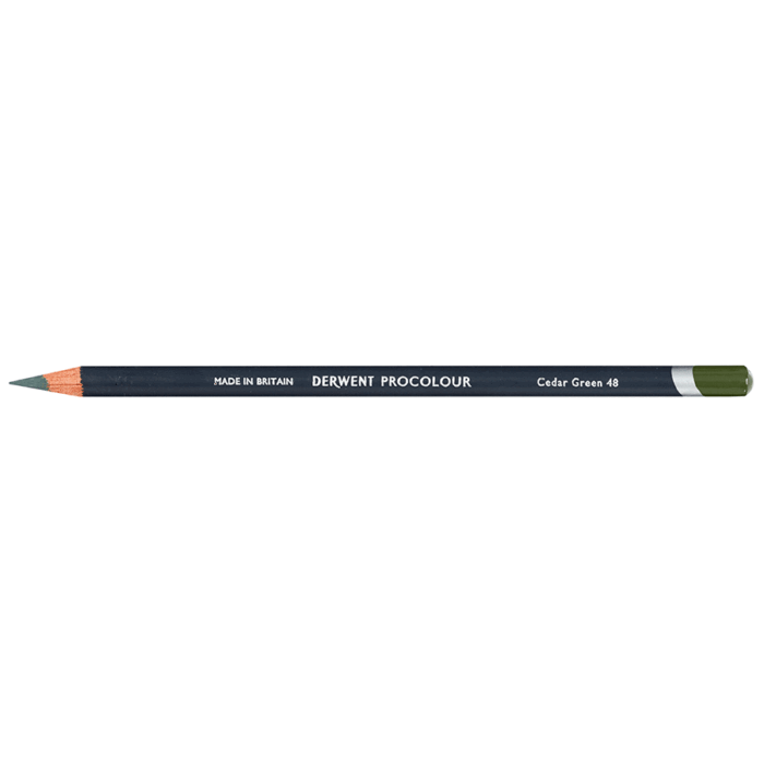 Cedar Green Derwent Procolour Coloured Pencil (48)