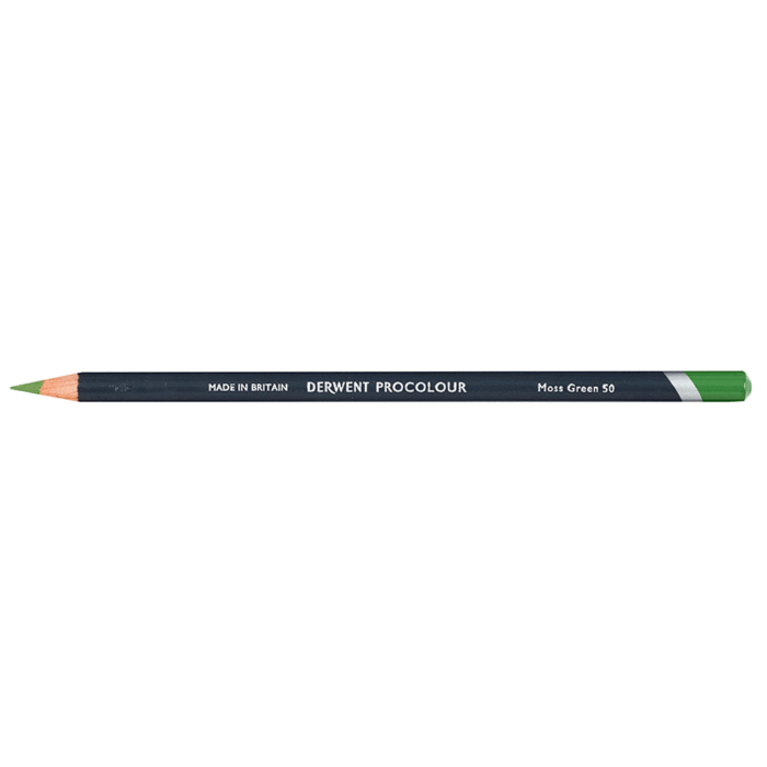 Moss Green Derwent Procolour Coloured Pencil (50)