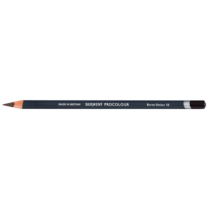 Burnt Umber Derwent Procolour Coloured Pencil (55)