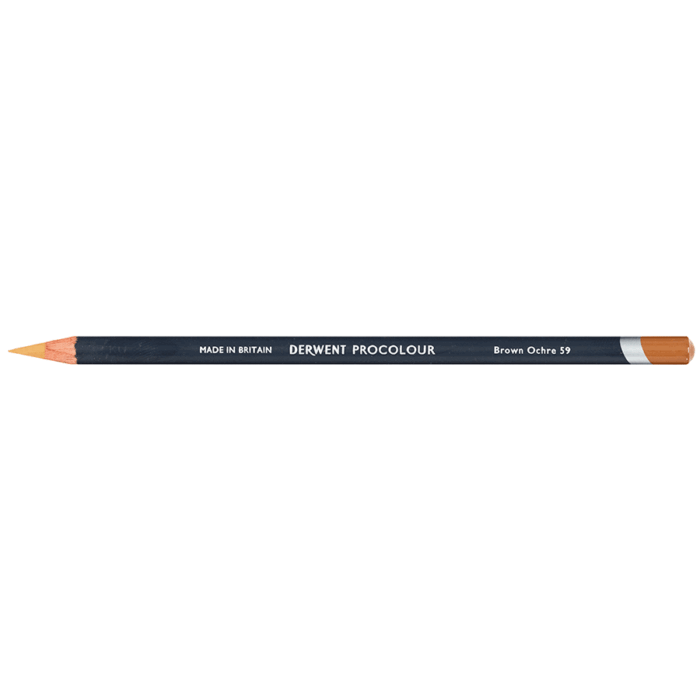 Brown Ochre Derwent Procolour Coloured Pencil (59)
