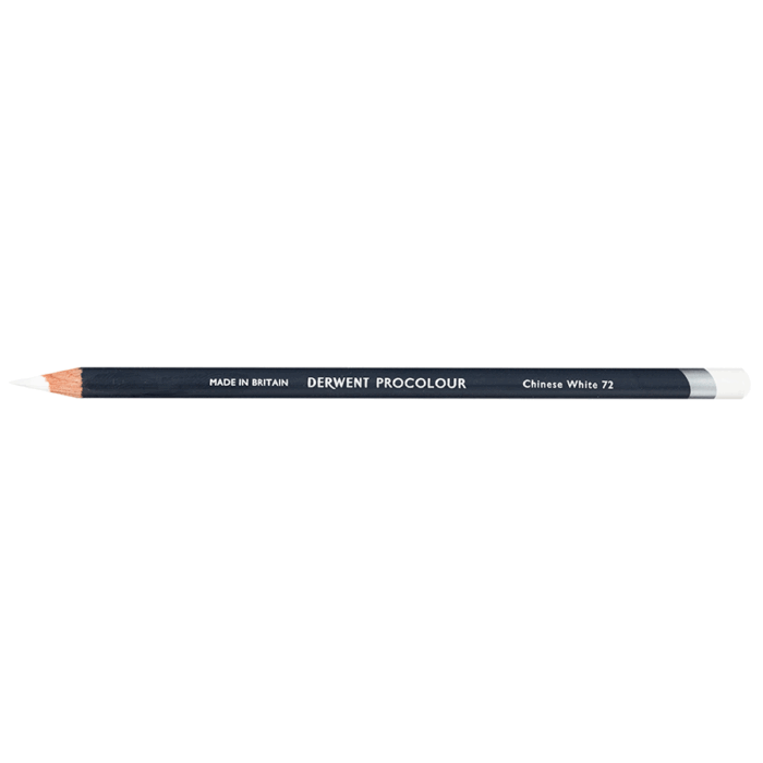 Chinese White Derwent Procolour Coloured Pencil (72)