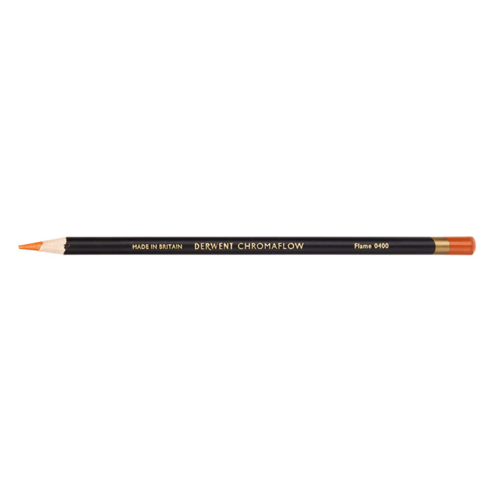 Flame Derwent Chromaflow Pencil (0400)