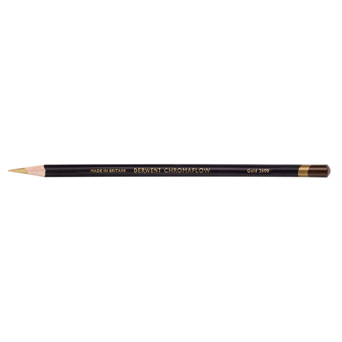 Gold Derwent Chromaflow Pencil (2600)