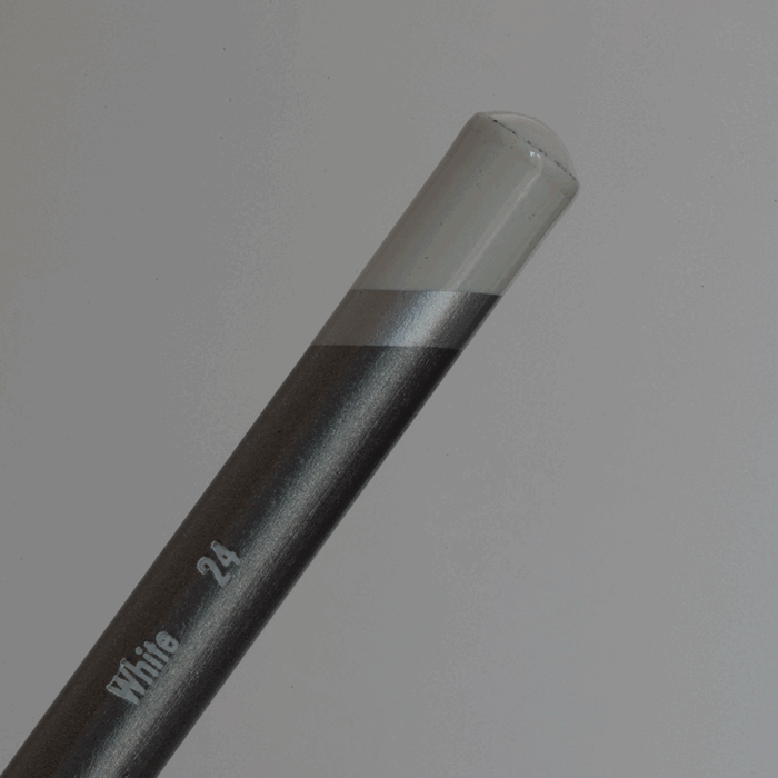 White Derwent Graphitint Tinted Graphite Pencil (24)