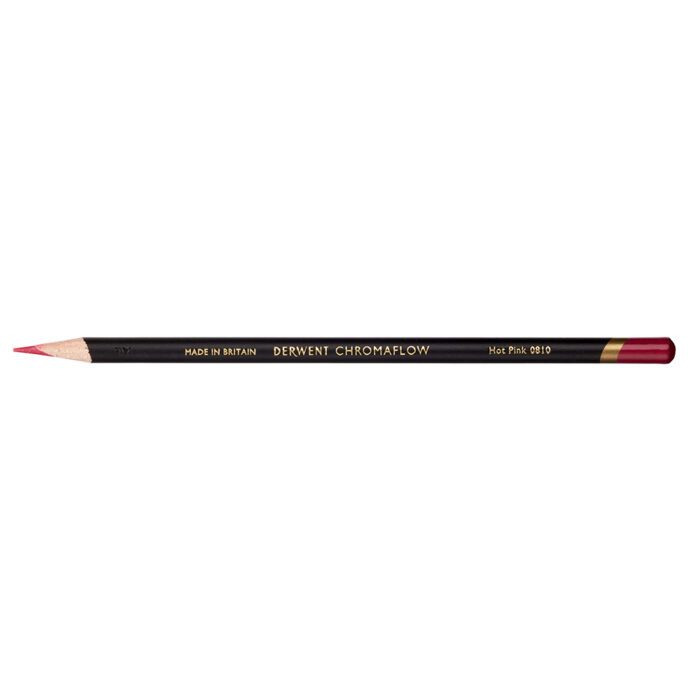 Hot Pink Derwent Chromaflow Pencil (0810)