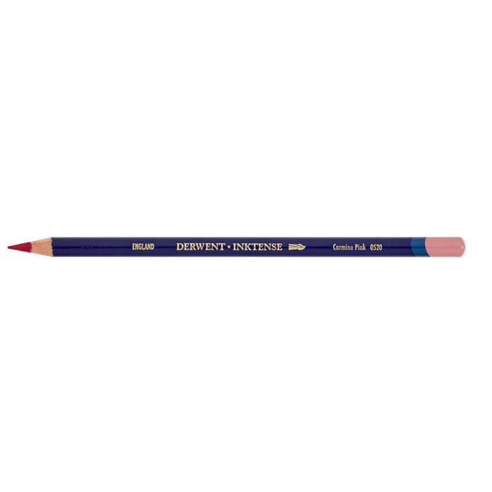 Carmine Pink Derwent Inktense Pencil (0520)