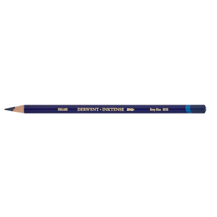 Navy Blue Derwent Inktense Pencil (0830)