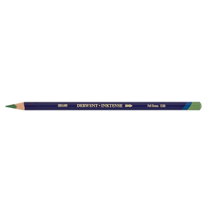 Felt Green Derwent Inktense Pencil (1530)