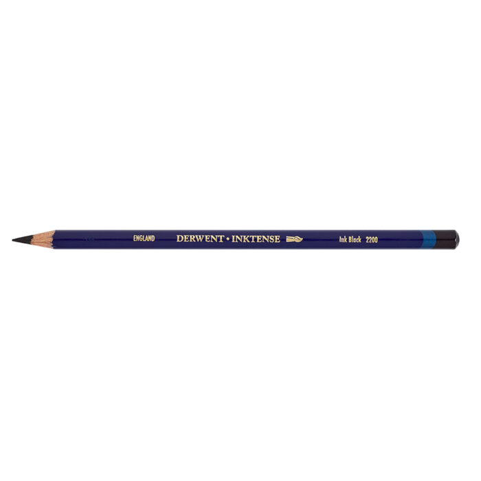 Ink Black Derwent Inktense Pencil (2200)