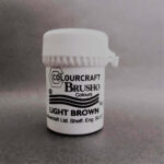 Light Brown Brusho Crystal Colour - 15g Pot