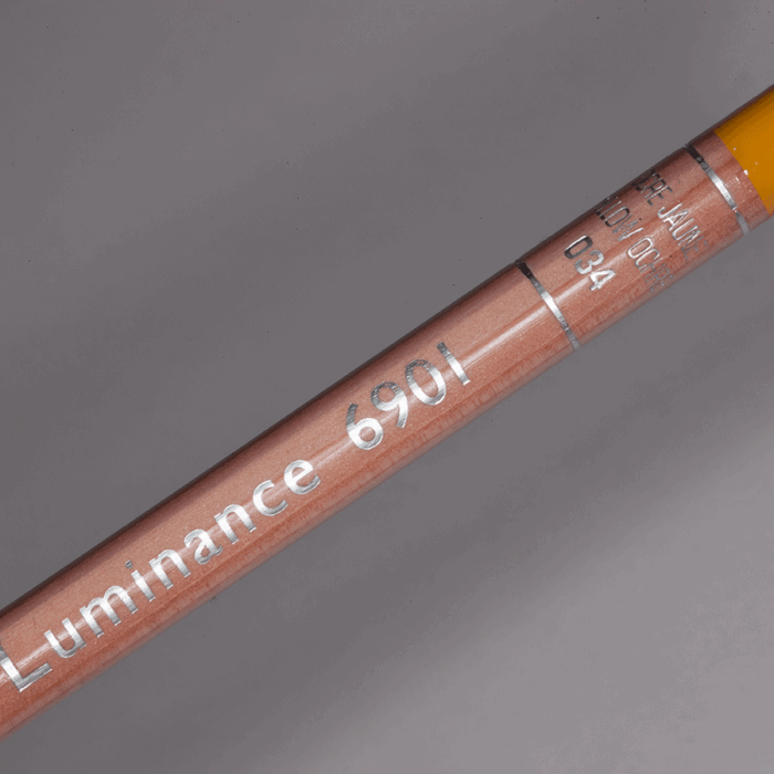 Yellow Ochre Caran d'Ache Luminance 6901 Colour Pencil (034)