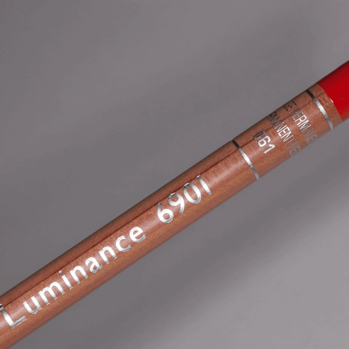 Permanent Red Caran d'Ache Luminance 6901 Colour Pencil (061)