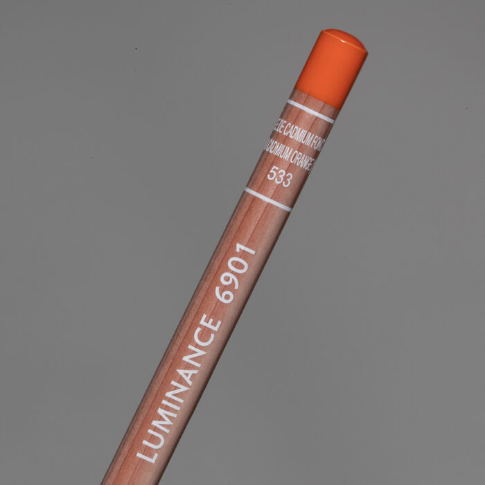 Dark Cadmium Orange (imit) Caran d'Ache Luminance 6901 Colour Pencil (533)